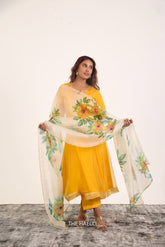 Barkha off White Organza Silk Dupatta